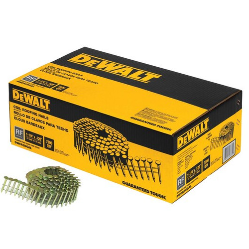 DeWalt 1-1/4" Coil Roofing Nail (1/Pkg.) DWCR3DGAL