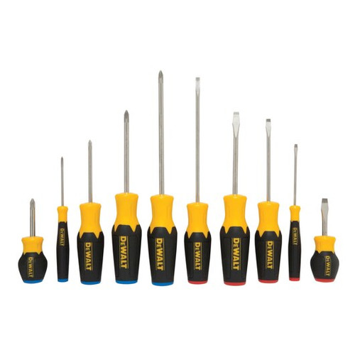 DeWalt 10 Piece Screwdriver Set (4/Pkg.) DWHT62513