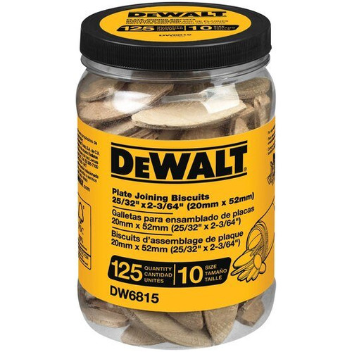 DeWalt No 10 Size Biscuits (125/Pkg.) #DW6815