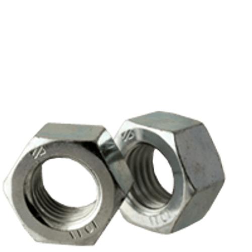 M12-1.50 DIN 934 Fine Metric Hex Nut, Class 10, Zinc CR+3 (1,000/Bulk Pkg.)