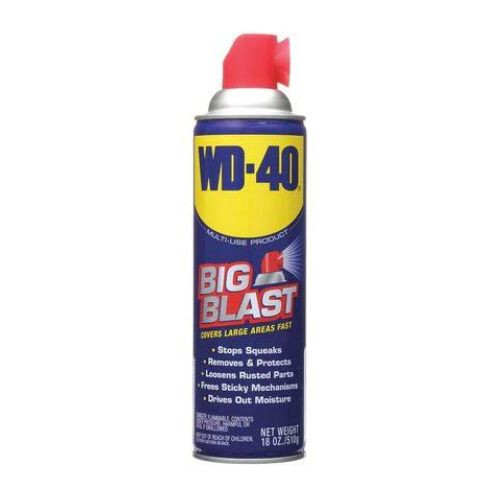 WD-40 Big Blast Lubricant, 18 oz Aerosol, 12/Pkg