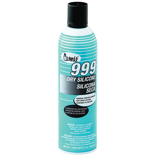 Camie 999 Dry Silicone, 13 oz Aerosol, 12/Case