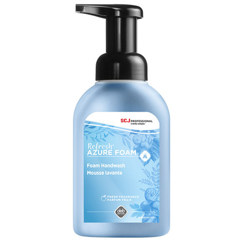 SC Johnson Professional Refresh Azure FOAM Hand Wash, 10 oz Pump Bottle, 16/Case