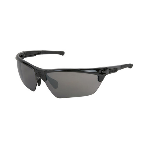 MCR Safety Dominator 3 Eyewear, Black Frame, Black Mirror Lens, 1/Each