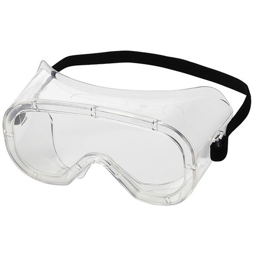 SureWerx Sellstrom 812 Series Chemical Splash Safety Goggles, Non-Vented, Clear Body, Clear Lens, 1/Each