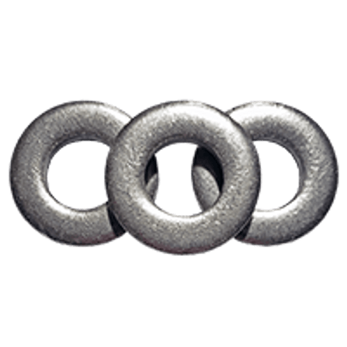 M6 DIN 7349 Thick Stainless Steel A2 Flat Washers (2,000/Bulk Pkg.)