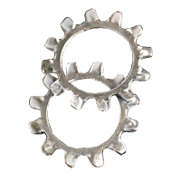 M2 Type A2 Stainless Steel External Tooth Serrated Lockwasher (12,000/Bulk Pkg.)