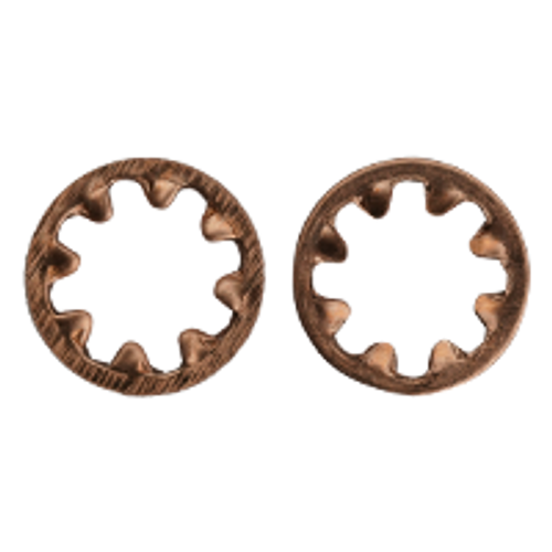 3/8" Phosphor Bronze Internal Tooth Lockwasher (10,000/Bulk Pkg.)