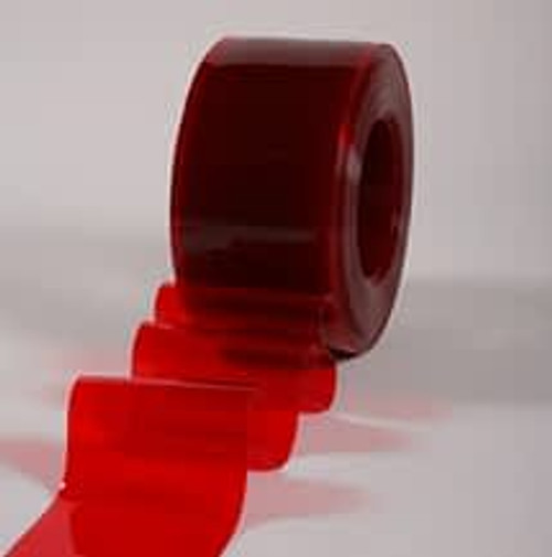 PVC Strip Bulk Roll - Screenflex Red, 8" x .080" x 300', L602B020302009200A (1/Roll)