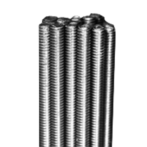 1"-8x6' Stainless Steel 304 B8 All Thread Rod ASTM A193 Class 1 (2/Bulk Pkg.)