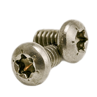 M3-0.50x20 MM Fully Threaded T10 Drive Stainless Steel A2 6-Lobe Pan Head Machine Screw ISO 14583 (7,000/Bulk Pkg.)