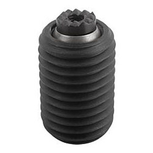 Kipp Self-Aligning Pads, Adjustable, w/O-Ring and Hexagon Socket, Style F, Flattened Ball w/Diamond Grip 12 mm x 80 mm, K0291.324X080 (Qty. 1) Kipp Self-Aligning Pads, Adjustable, w/O-Ring and Hexagon Socket, Style F, Flattened Ball w/Diamond Grip 12 mm x 80 mm, K0291.324X080 (Qty. 1)