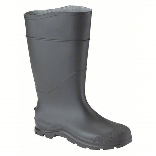 Servus CT Economy Knee Boots, Plain Toe, Size 3, 16 in H, Black, 1/PR #18822-030