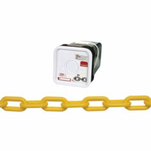 Campbell Plastic Chain, Trade Size 8, Decorative Non-Load Bearing, Yellow, 138/FT #0990836