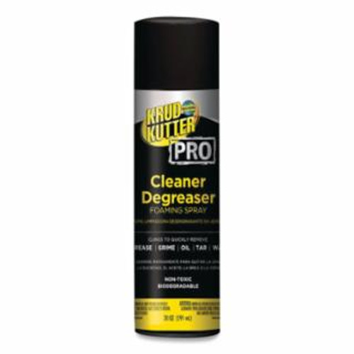 Krud Kutter Cleaner Degreaser, 20 oz, Foaming Spray, Aerosol Can, Mild Scent, 6/EA #M720