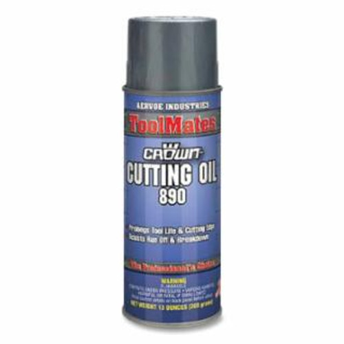 Aervoe Cutting Oil (water based), 16 oz, Aerosol Can, 12/CN #890