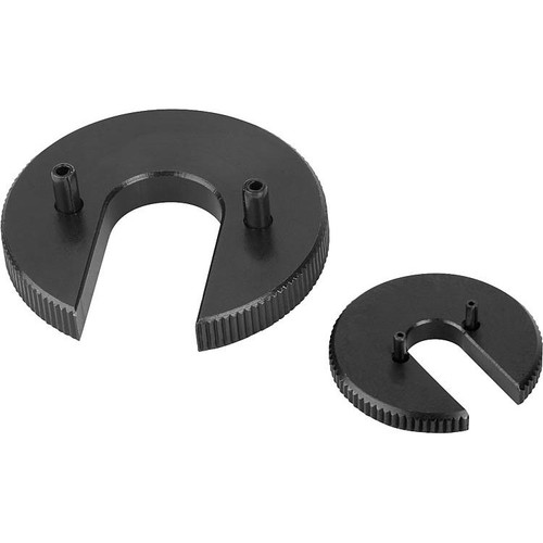 Kipp M16x1,5 Screw-In Washer, Steel, Black Oxidized (Qty. 1), K0344.93