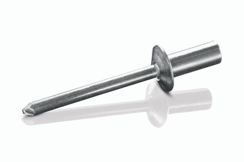 ABA-48-CE Goebel Closed End Blind Rivet, 1/8, .125 Diameter [.376-.500 Grip Range], Dome Head Aluminum/Aluminum (1000/Pkg.)