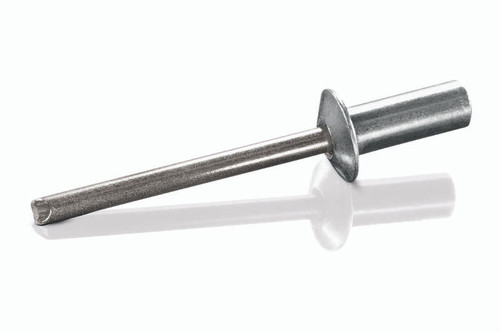 ABI-43-CE Goebel Closed End Blind Rivet, 1/8, .125 Diameter [.126-.187 Grip Range], Dome Head Aluminum/T304 Stainless Steel (1000/Pkg.)