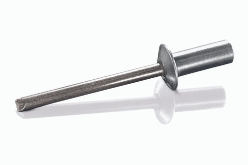 ABI-610-CE Goebel Closed End Blind Rivet, 3/16, .187 Diameter [.501-.625 Grip Range], Dome Head Aluminum/T304 Stainless Steel (250/Pkg.)