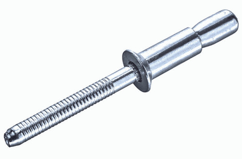 ACA-68-GL, Go-Lock Blind Rivet, .187 Diameter [.376-.500 Grip Range] Countersunk Head, Aluminum/Aluminum (500/Pkg.)