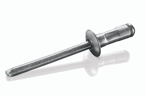 ABS-53-56MGCT Goebel Multi-Grip Blind Rivet, 5/32, .156 Diameter [.157-.375 Grip Range], Dome Head Aluminum/Steel (500/Pkg.)