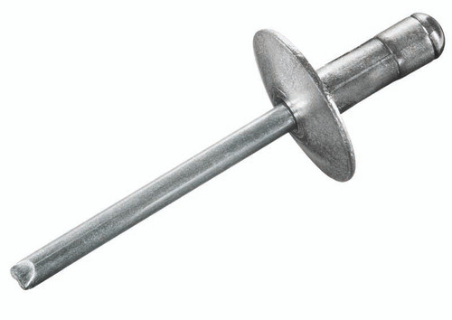 ABS-62-64LFMGCT Goebel Multi-Grip Blind Rivet, 3/16, .187 Diameter [.063-.250 Grip Range], Large Flange Head Aluminum/Steel (250/Pkg.)