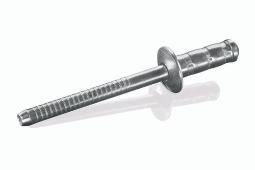 IBI-64-68MGRT Goebel Multi-Grip Blind Rivet, 3/16, .187 Diameter [.250-.500 Grip Range], Dome Head T304 Stainless Steel/T304 Stainless Steel (500/Pkg.)