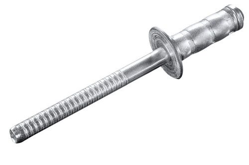 SCS-62-64MGRT Goebel Multi-Grip Blind Rivet, 3/16, .187 Diameter [.093-.250 Grip Range], Countersunk Head Steel/Steel, Clear Finish Rohs (500/Pkg.)