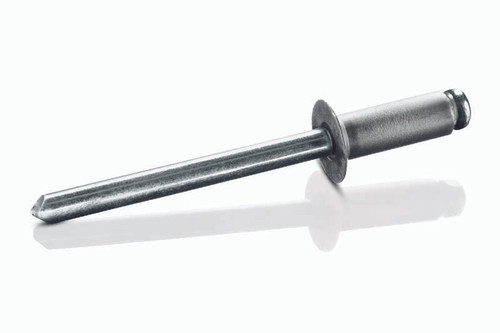ACA-42 Goebel Open End Blind Rivet, 1/8, .125 Diameter [.063-.125 Grip Range], Countersunk Head Aluminum/Aluminum (1000/Pkg.)