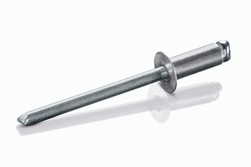 ACS-66 Goebel Open End Blind Rivet, 3/16, .187 Diameter [.251-.375 Grip Range], Countersunk Head Aluminum/Steel (500/Pkg.)
