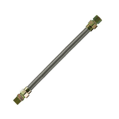 Gas Connectors - Standard (1" OD x 3/4" ID) 3/4" Male x 3/4" Female x 24" 200032 (10/Pkg.) Gas Connectors - Standard (1" OD x 3/4" ID) 3/4" Male x 3/4" Female x 24" 200032 (10/Pkg.)