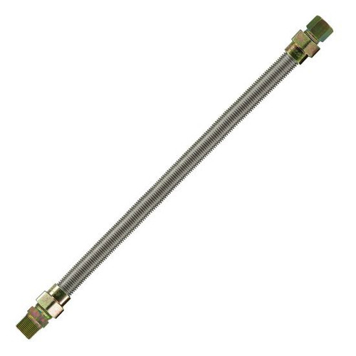 Gas Connectors - Standard (1" OD x 3/4" ID) 3/4" Male x 3/4" Female x 36" 200034 (10/Pkg.)
