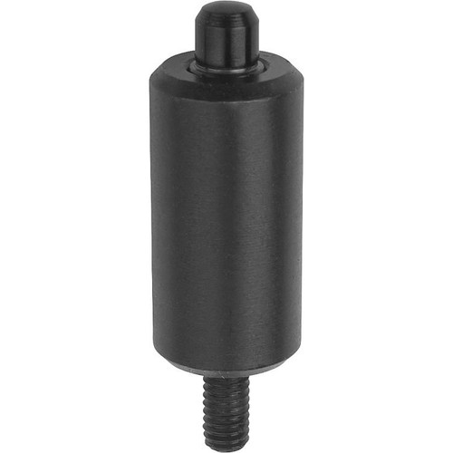 Kipp Indexing Plunger, 22 mm X 10 mm X 62 mm, w/o Collar, Threaded Pin,Style N, Stainless Steel (Qty. 1), K0347.03410 Kipp Indexing Plunger, 22 mm X 10 mm X 62 mm, w/o Collar, Threaded Pin,Style N, Stainless Steel (Qty. 1), K0347.03410
