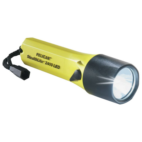 Pelican StealthLite Flashlight, 4 AA, 1/EA #024100-0101-245