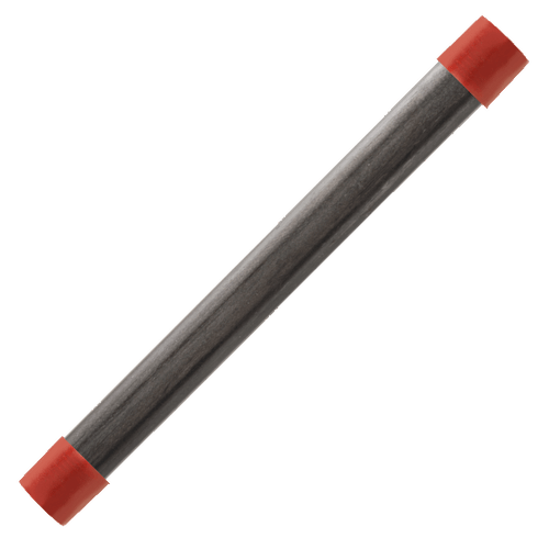 Pipe - 1-1/2" x 18"  Schedule 40 Black Cut Pipe - ASTM A53 (3/Pkg.)