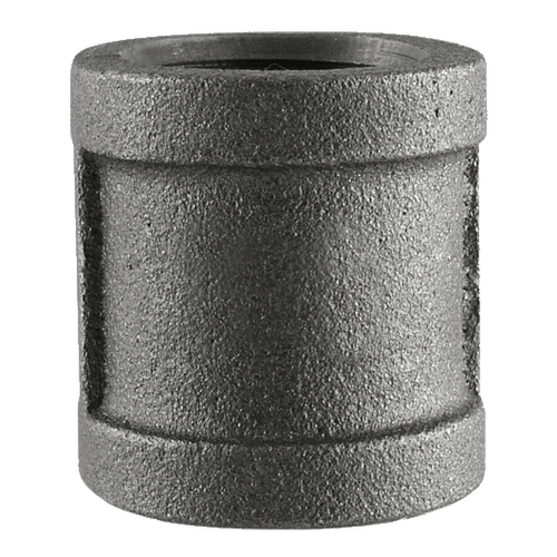 Pipe Fittings - 1" Class 150 Black Malleables Iron Pipe- Couplings (25/Bulk Pkg.)