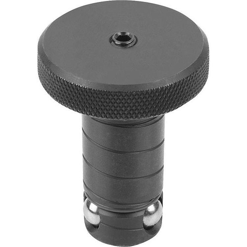 Kipp Locating Cylinder Ball Lock, D=13, L= 27.6, Carbon Steel (Qty. 1), K0935.13013 Kipp Locating Cylinder Ball Lock, D=13, L= 27.6, Carbon Steel (Qty. 1), K0935.13013