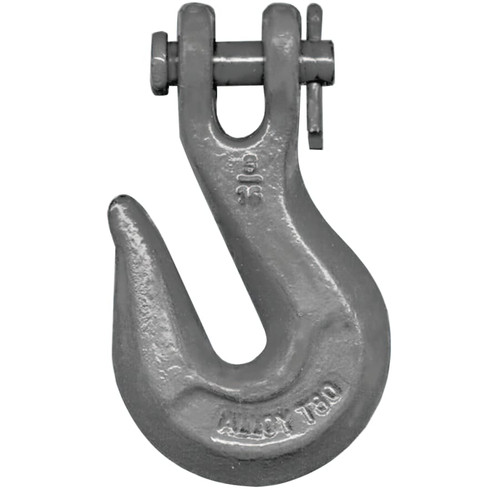 CM Columbus McKinnon Grade 80 Clevis Grab Hooks, 7/16 in, 6,900 lb, Orange, 1/EA #M807A