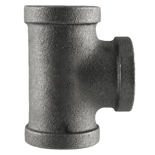 Pipe Fittings - 3/8" Class 150 Black Malleables Iron Pipe - Tee (5/Pkg.) Pipe Fittings - 3/8" Class 150 Black Malleables Iron Pipe - Tee (5/Pkg.)