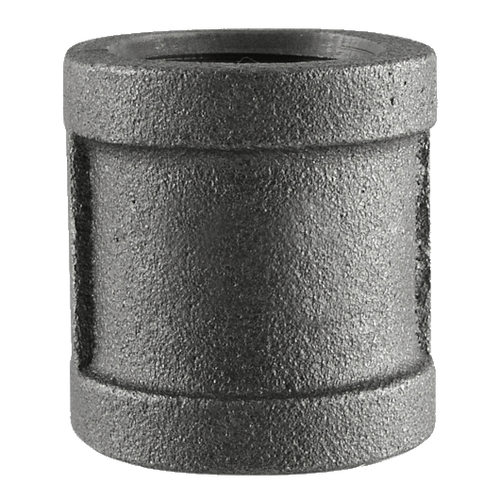 Pipe Fittings - 3/4" Class 150 Black Malleables Iron Pipe - Couplings (5/Pkg.)