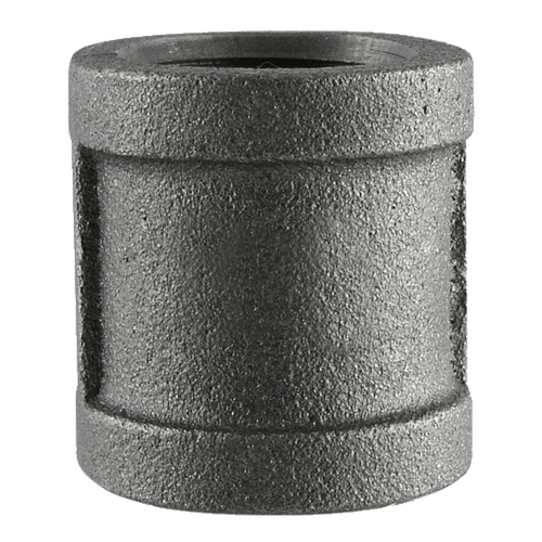 Pipe Fittings - 3/4" Class 150 Black Malleables Iron Pipe - Couplings (50/Bulk Pkg.)