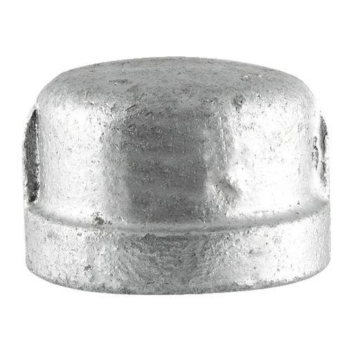 Pipe Fittings - 1-1/4"  Class 150 Galvanized Malleables Iron Pipe - Cap (20/Bulk Pkg.)