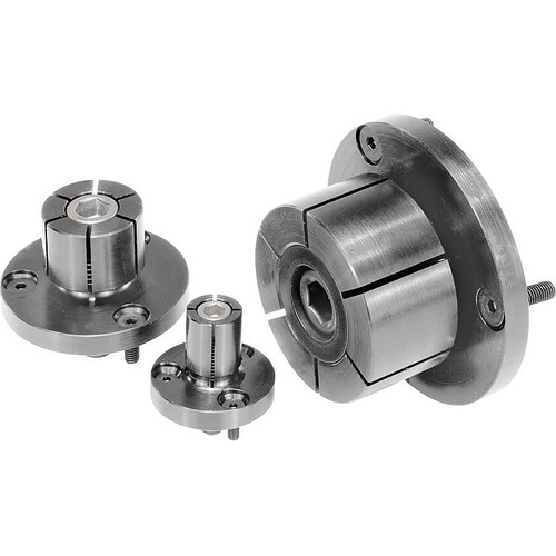 Kipp Mandrell Collet, 12.4 mm, Structural Steel, Black Oxidized (Qty. 1), K0357.040812