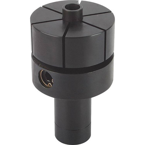 Kipp Mandrell Collet w/Lateral Clamping, Style A, 28.7 mm, Structural Steel, Black, (Qty. 1), K0357.163077 Kipp Mandrell Collet w/Lateral Clamping, Style A, 28.7 mm, Structural Steel, Black, (Qty. 1), K0357.163077
