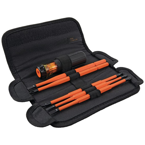 Klein Tools 8-in-1 Insulated Interchangeable Screwdriver Set, 1/ST #32288
