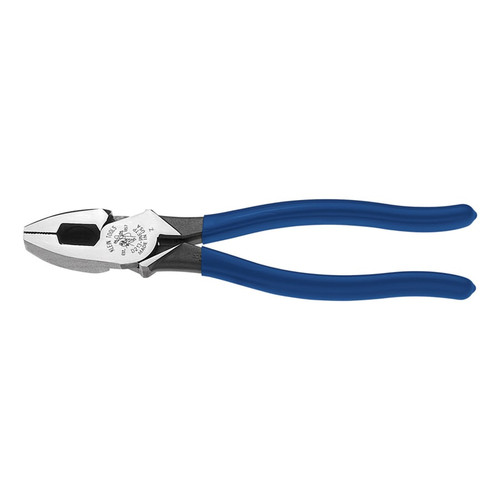 Klein Tools NE-Type Side Cutter Pliers, 9-1/4 in Length, 25/32 in Cut, Plastic-Dipped Handle, 1/EA #D213-9NETP