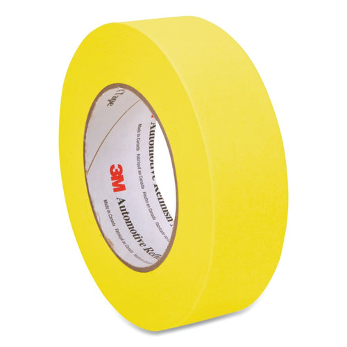 3M Automotive Refinish Masking Tape, 36 mm x 55 m, Yellow, 24/RL #051131-06654