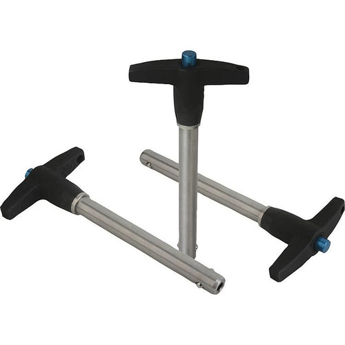 Kipp Ball Lock Pin w/T-Grip, D1=10, L=25, L1=9, L5=34, Stainless Steel, (Qty. 1), K0366.25110025