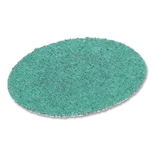 3M Roloc Green Corps Discs, 3 in Diameter, 60 Grit, 25/EA #051131-36535